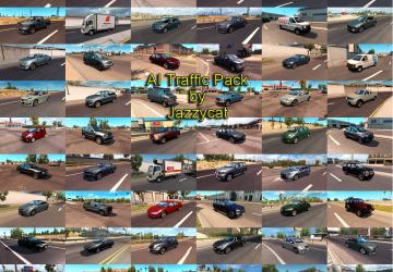 Мод AI Traffic Pack версия 5.7 для American Truck Simulator (v1.33.x)
