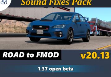 Мод Sound Fixes Pack версия 20.13 для American Truck Simulator (v1.37.x)
