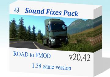 Мод Sound Fixes Pack версия 20.42 для American Truck Simulator (v1.38.x)