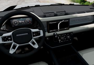 Мод 2020 Land Rover Defender версия 27.12.23 для BeamNG.drive (v0.31.x)