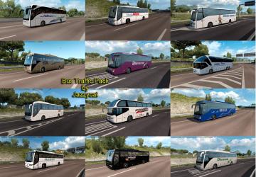 Мод Bus Traffic Pack версия 7.0 для Euro Truck Simulator 2 (v1.32.x, - 1.34.x)