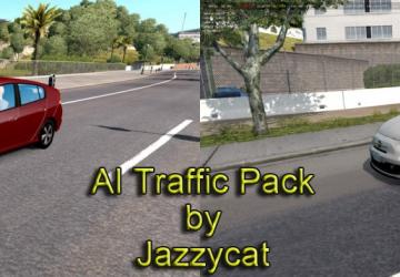 Мод AI Traffic Pack версия 5.8 для American Truck Simulator (v1.34.x)