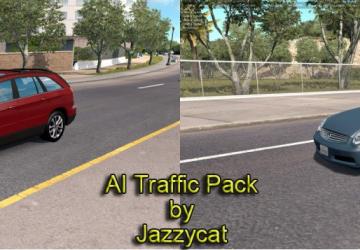 Мод AI Traffic Pack версия 7.1 для American Truck Simulator (v1.35.x)