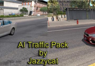 Мод AI Traffic Pack версия 7.7 для American Truck Simulator (v1.35.x, 1.36.x)