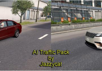 Мод AI Traffic Pack версия 8.3 для American Truck Simulator (v1.35.x, 1.36.x)