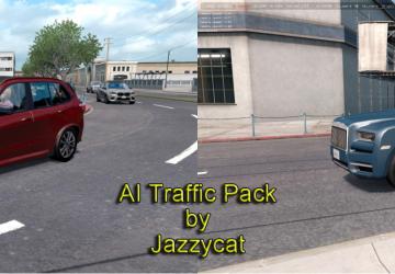 Мод AI Traffic Pack версия 8.8 для American Truck Simulator (v1.37.x)
