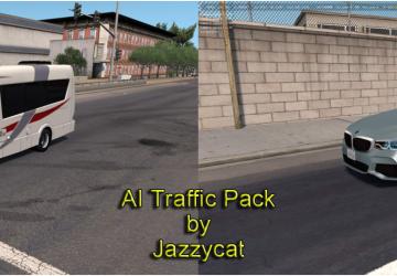 Мод AI Traffic Pack версия 8.9 для American Truck Simulator (v1.37.x)