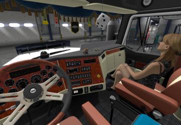 Мод DLC Cabin Accessories Mod версия 2.0 для American Truck Simulator (v1.4.x, - 1.39.x)