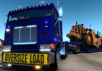 Мод Freightliner FLB версия 2.0.3 для American Truck Simulator (v1.32.x)
