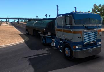 Мод Freightliner FLB версия 2.0.3 для American Truck Simulator (v1.32.x)