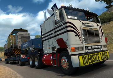 Мод Freightliner FLB версия 2.0.6 для American Truck Simulator (v1.35.x)
