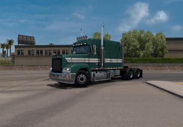 Мод Freightliner FLD версия 2.0 для American Truck Simulator (v1.32.x)