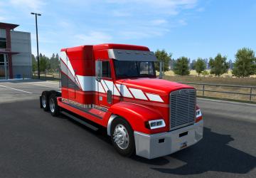 Мод Freightliner FLD версия 2.3.2 для American Truck Simulator (v1.45.x, 1.46.x)