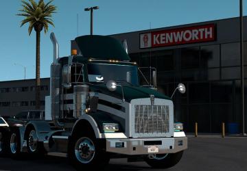 Мод GTM Kenworth T800 версия 1.0 для American Truck Simulator (v1.31.x, - 1.34.x)