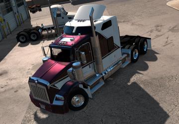 Мод GTM Kenworth T800 версия 1.2 для American Truck Simulator (v1.37.x)