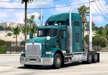 Мод GTM Kenworth T800 версия 1.2.46.1 для American Truck Simulator (v1.46.x)