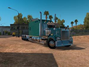 Мод Kenworth W900 Long Reworked версия 1.6 для American Truck Simulator (v1.6.x, - 1.30.x)