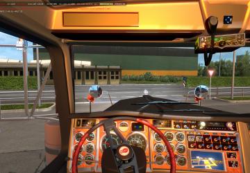 Мод Kenworth W900 Long Reworked версия 9.51 (29.03.22) для American Truck Simulator (v1.43.x)