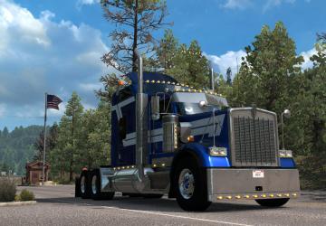 Мод Kenworth W900B версия 1.0 для American Truck Simulator (v1.31.x)