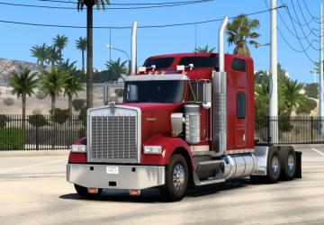 Мод Kenworth W900B версия 1.6 для American Truck Simulator (v1.49.x)
