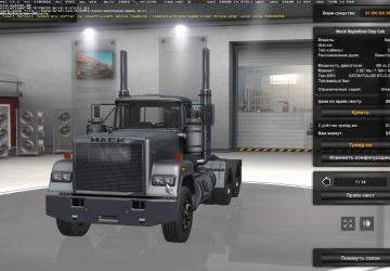 Мод Mack SuperLiner версия 4.4 для American Truck Simulator (v1.43.x, 1.44.x)