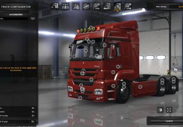 Мод Mercedes Axor версия 1.0 для American Truck Simulator (v1.6.x, - 1.30.x)