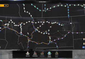Карту Montana Expansion версия 0.1.0.4 для American Truck Simulator (v1.35.x)