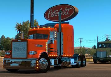 Мод Peterbilt 389 Modified версия 2.1 от 18.04.18 для American Truck Simulator (v1.31.x)