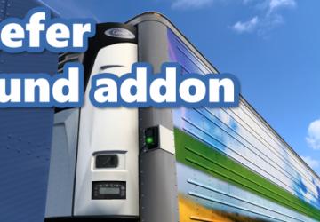 Мод Reefer Trailer Sound addon версия 1.0 для American Truck Simulator (v1.40.x)