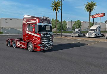 Мод Scania для ATS версия 05.06.18 для American Truck Simulator (v1.31.x)
