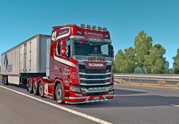 Мод Scania для ATS версия 14.03.18 для American Truck Simulator (v1.29.x, 1.30.x)
