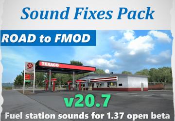 Мод Sound Fixes Pack версия 20.8 для American Truck Simulator (v1.37.x)