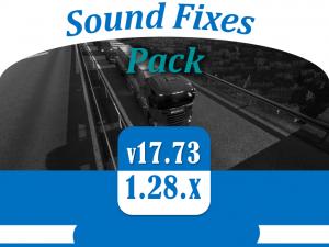 Мод Sound Fixes Pack версия 17.73 для American Truck Simulator (v1.28.x)