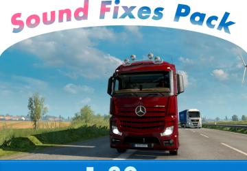 Мод Sound Fixes Pack версия 18.8 для American Truck Simulator (v1.30.x)