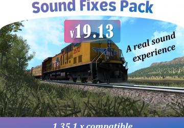 Мод Sound Fixes Pack версия 19.13 для American Truck Simulator (v1.35.x)