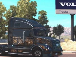 Мод Volvo VNL670 версия 1.5.1 для American Truck Simulator (v1.4.x, 1.5.x)