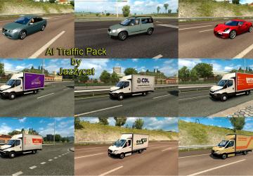 Мод AI Traffic Pack версия 8.0 для Euro Truck Simulator 2 (v1.30.x, 1.31.x)