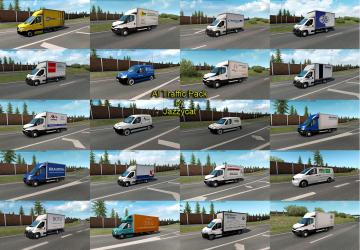 Мод AI Traffic Pack версия 8.9 для Euro Truck Simulator 2 (v1.32.x, 1.33.x)