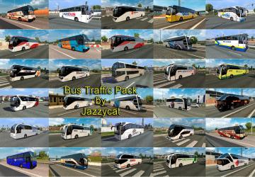 Мод Bus Traffic Pack версия 4.0 для Euro Truck Simulator 2 (v1.30.x)
