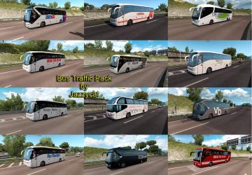 Мод Bus Traffic Pack версия 5.5 для Euro Truck Simulator 2 (v1.30.x, - 1.32.x)