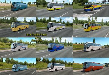 Мод Bus Traffic Pack версия 5.8 для Euro Truck Simulator 2 (v1.30.x, - 1.33.x)