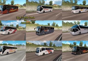 Мод Bus Traffic Pack версия 8.0 для Euro Truck Simulator 2 (v1.35.x)