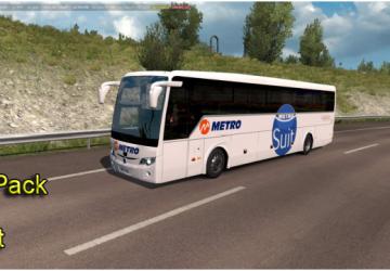 Мод Bus Traffic Pack версия 9.2 для Euro Truck Simulator 2 (v1.35.x, 1.36.x)