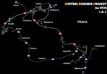 Central Bohemia Project версия 0.2 Fix для Euro Truck Simulator 2 (v1.49.x, 1.50.x)