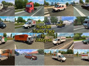 Мод Russian Traffic Pack версия 1.7 для Euro Truck Simulator 2 (v1.25, 1.26.x)