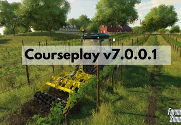 Мод CoursePlay версия 7.0.0.2 для Farming Simulator 2022 (v1.2x)