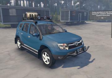 Мод Dacia Duster версия 2 для SpinTires (v03.03.16 и выше)