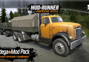 Мод Atdega Mod Pack реалистичная графика версия 7.5+Sp для Spintires: MudRunner (v28.09.22)