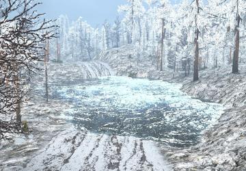 Карта «Первый снег» версия 1 для Spintires: MudRunner (v25.02.21)